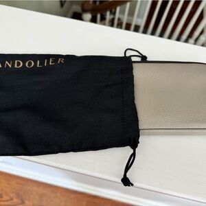 BANDOLIER GREIGE EXPANDED POUCH. Comes with dust bag. NWOT